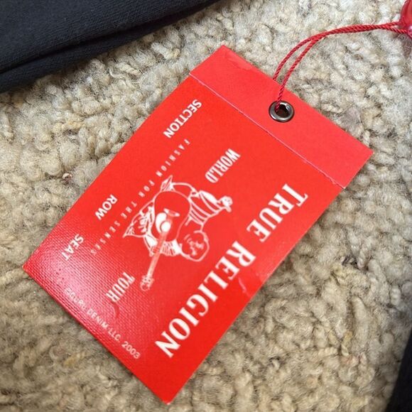 NWT True Religion Zip Up Hoodie-Toddler - Picture 4 of 7